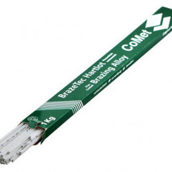 Aliaj sudura 30% argint cu decapant flux Brazetec D 2 mm