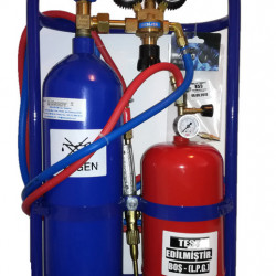 Aparat sudura oxigen gaz, cu butelia de oxigen de 6kg