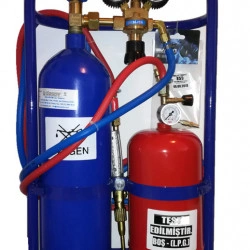 Aparat sudura oxigen gaz, cu butelia de oxigen de 6kg