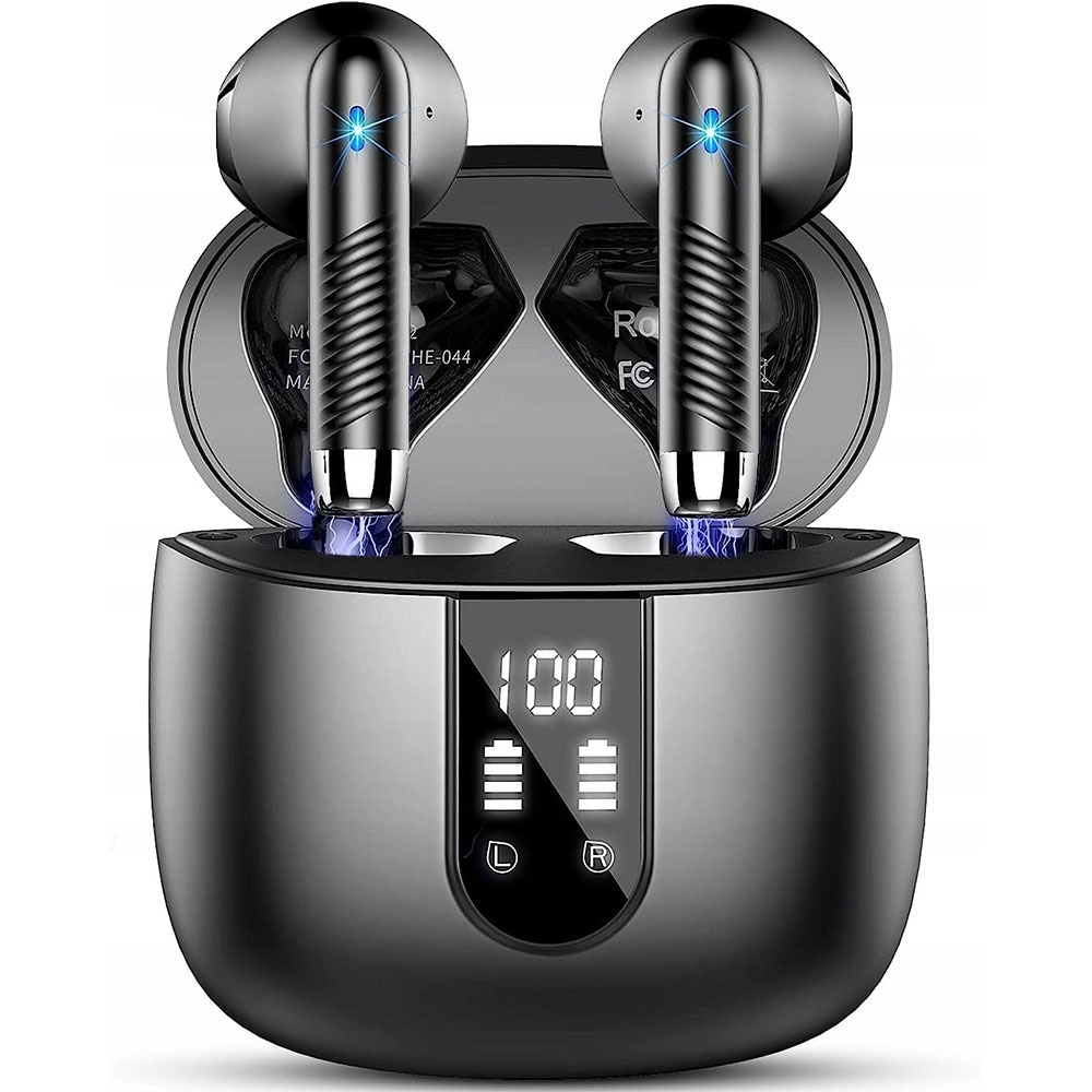 ゆんたく Casti Wireless Audio GO4FIT®, Model GX09, Microfon, Afisaj LED