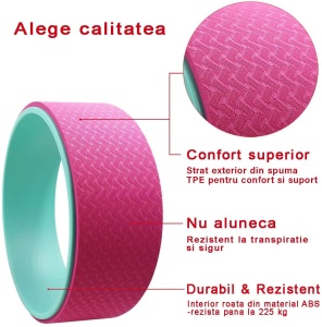 Roată pentru yoga și pilates - Img 4
