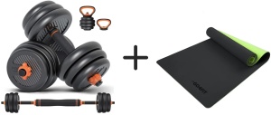 Pachet Gantere Model Fed 30 Kg + Saltea pentru antrenament