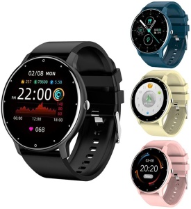 RESIGILAT - Ceas smartwatch si bratara fitness, GO4FIT® , model GF03, Notificari Apeluri/Sms/Social Media, monitorizare activitati fizice, somn, ritm cardiac, pedometru, player muzica, rezistent la ap - Img 16