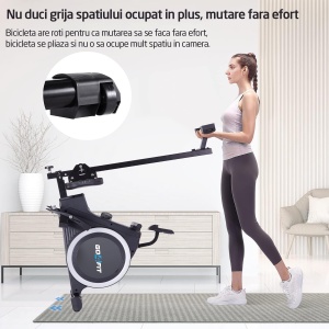 Aparat Vaslit GO4FIT® Model R100, Volanta Magnetica 4kg, Greutate Suportata 130kg - Img 5