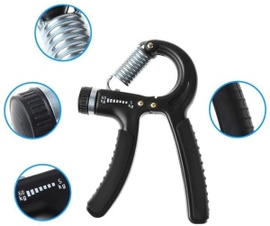 Flexor maini reglabil, GO4FIT, pentru antrenament antebrat, exercitii recuperare maini - Img 10