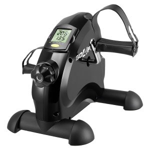 Mini Bicicleta Fitness GO4FIT®, Model GF510, Recuperare Maini si Picioare, 15 Niveluri, Greutate 3.2 kg, Ecran LCD