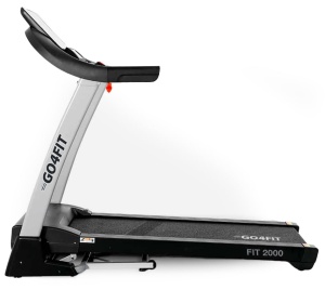 RESIGILAT - Banda de Alergare Electrica GO4FIT® Premium, Model FIT2000, Motor 4 CP, Viteza 1-20 km/h, Inclinare Automata 15%, Greutate Maxima Utilizator 150 kg, Bluetooth, Aplicatii - Img 9