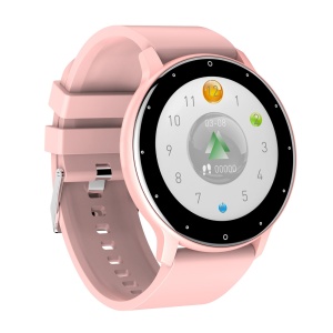 Ceas smartwatch si bratara fitness, GO4FIT® , model GF03, Durata baterie 7 zile, Notificari Apeluri/Sms/Social Media, monitorizare somn, ritm cardiac, culoarea roz - Img 7