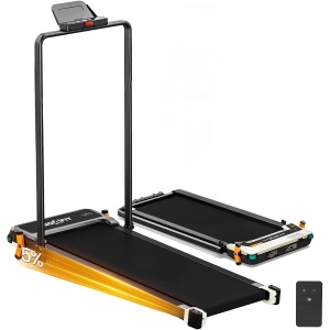 Banda de Alergare Reversibila GO4FIT®, Model FIT30, Functie Alergare sau Masaj, Viteza Maxima 12 km/h, Motor 2.5 CP, Telecomanda, Monitorizare: Timp, Calorii, Distanta, Viteza, Suprafata Alergare 100x40 cm, Greutate Utilizator 120 kg, Pliabila