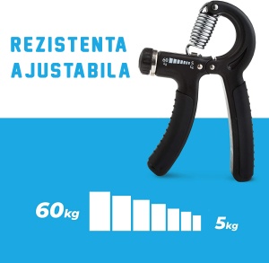 Flexor maini reglabil, GO4FIT, pentru antrenament antebrat, exercitii recuperare maini - Img 8