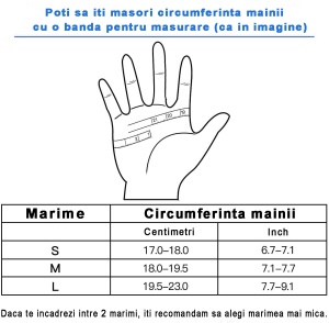 Manusi pentru fitness si sala, GO4FIT, din material respirabil - Img 2