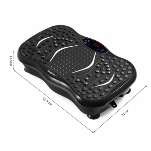 Resigilat - Aparat vibromasaj, GO4FIT, model V1000, Putere 200 W, Greutate Maxima 120 kg, Culoare Placa: Negru - Img 8
