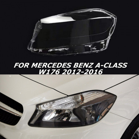Set 2 sticle faruri pentru Set 2 sticle faruri pentru Mercedes pentru A-Class W176 Non Facelift (2012 - 2015)
