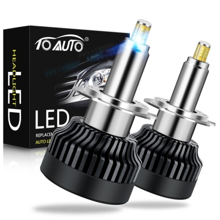 Set 2 leduri H7 M9 Canbus 360 grade pentru far auto putere 80Wset luminozitate 8000 Lmset 12V