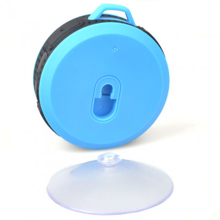 Car kit bluetooth, boxa portabila waterproof Albastru