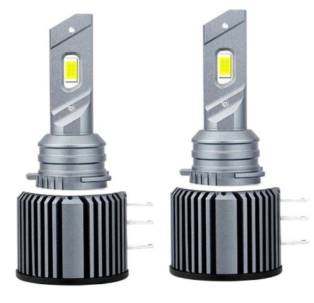 Set 2 leduri H15 ALL IN ONE pentru far auto 12.000 Lumeni, 12V-24V