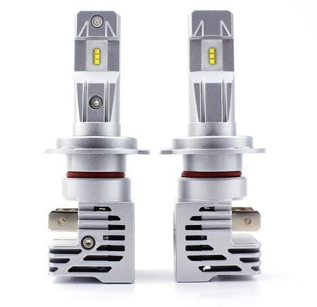 Set 2 leduri H7 M3 Canbus pentru far auto putere 55W luminozitate 10.000 Lm 12V-24V