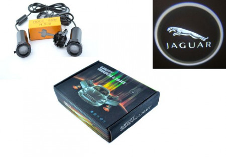 Set proiectoare / Logo montare sub usa 5w Jaguar