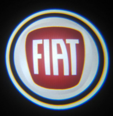 Set proiectoare / Logo montare sub usa 5w Fiat