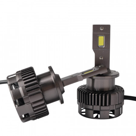 Set 2 leduri D4S Plug and Play pentru far auto 70W Chip Cree 8400 Lm 12-24V