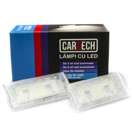 Lampi numar dedicate cu led BMW E53 (X5), E83