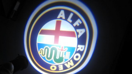 Set proiectoare / Logo montare sub usa 5w Alfa Romeo