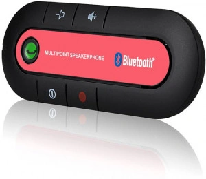 Car kit auto bluetooth - Hands Free Rosu - Img 2