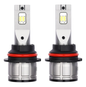 Set 2 leduri 9004 P16 Canbus pentru far auto putere 60W luminozitate 10.000 Lm 12V P16-9004 - Img 1