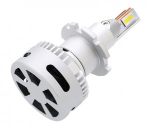 Set 2 leduri D2S, D4S pentru far cu lupa 40W Chip Cree 5000 Lm 12/24V X6-D2S - Img 2
