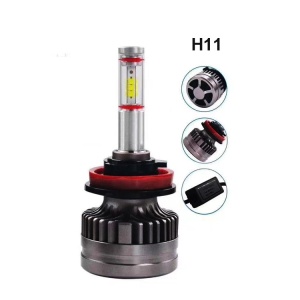 Set 2 leduri H11 M8 Canbus 360 grade pentru far auto putere 60Wset luminozitate 6200 Lmset 12V-24V - Img 2