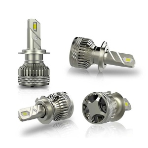 Set 2 leduri H7 Canbus pentru far auto, putere 48W, luminozitate 14.000 Lm, 12V A9-H7 - Img 3