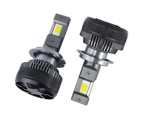 Set 2 leduri H7 X12 Canbus pentru far auto 360 grade putere 120W luminozitate 18.000 Lm 12V-24V - Img 2
