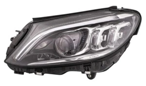 Carcasa far stanga pentru Mercedes C-Class W205 cu Facelift (2018 - 2021) pentru farul Multibeam LED (farul cu ILS) - Img 2