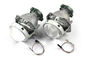 Dimensiuni și cote tehnice lupa Bi-Xenon Hella G5 lungime 145mm diametru 3 inch