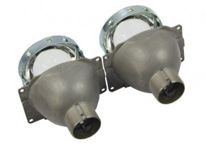 Lupe Bixenon Q5 D2S 3" IPH3002 pentru far BMW E46 ZKW cu ornamente incluse - Img 3