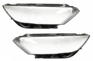 Set 2 sticle faruri pentru Volkswagen Passat B8 (2015 - 2019) pentru farurile cu bec halogen H7 - Img 3