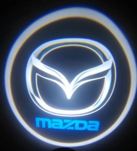 Set proiectoare / Logo montare sub usa 5w  Mazda - Img 2