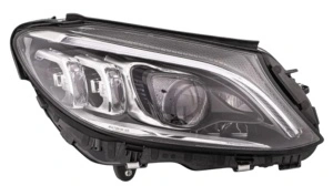 Carcasa far dreapta pentru Mercedes C-Class W205 cu Facelift (2018 - 2021) pentru farul Multibeam LED (farul cu ILS) - Img 2