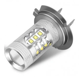 LED AUTO H7 80W 12-24V CREE 750 Lm