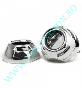 Lupe Xenon 2,5 inch - KIT de proiectoare cu Ornamente - Img 2