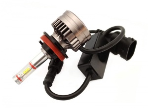 Set 2 leduri H11 M8 Canbus 360 grade pentru far auto putere 60Wset luminozitate 6200 Lmset 12V-24V - Img 3