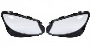 Set 2 sticle faruri pentru Mercedes E-Class W213 Non Facelift 2016 - 2019