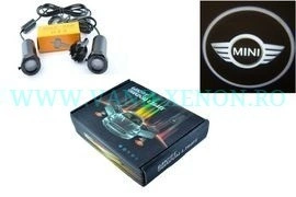 Set proiectoare / Logo montare sub usa 5w  Mini
