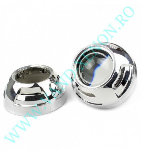 Lupe Xenon 2,5 inch - KIT de proiectoare cu Ornamente - Img 3