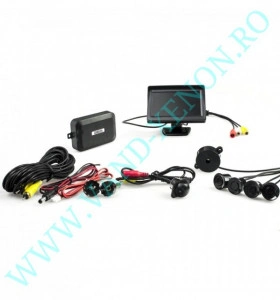 Senzori de parcare cu afisaj si camera Cartech SP801 - Img 2