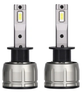 Set 2 leduri H1 P16 Canbus pentru far auto, putere 60W, luminozitate 10.000 Lm, 12V P16-H1