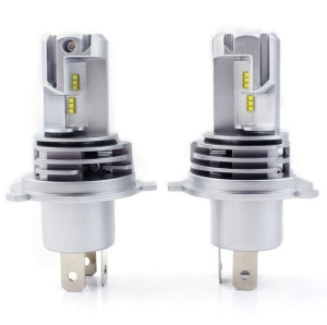 Set 2 leduri H4 M3 Canbus pentru far auto, putere 55W, luminozitate 10.000 Lm, 12V-24V M3-H4