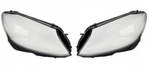 Set 2 sticle faruri pentru Mercedes C-Class W205 Non Facelift 2015 - 2017