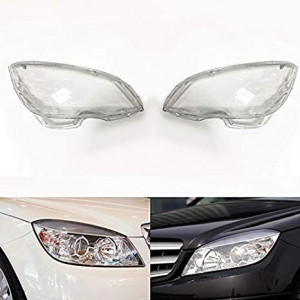 Set 2 sticle faruri pentru Mercedes pentru C-Class W204 Non Facelift (2007 - 2010)