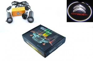 Set proiectoare / Logo montare sub usa 5w Citroen